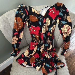 NWT Floral Romper